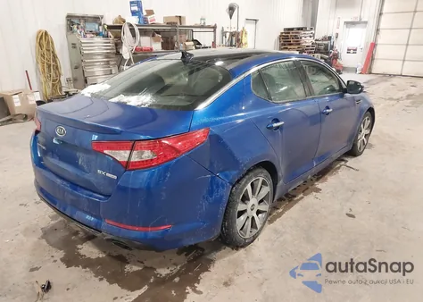 2012 Kia Optima Sx z USA, uszkodzony, nr VIN 5XXGR4A65CG052757